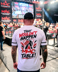 "That wouldn't happen on a MAC Table" Polyester Sport Tee Shirt.