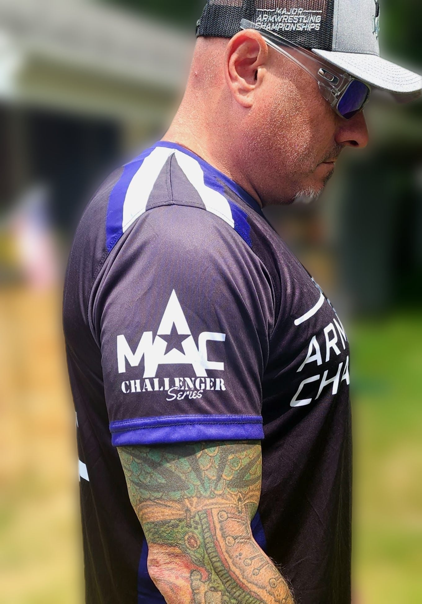 MAC Challenger Series Jersey - Black/Purple - Major Armwrestling Championships